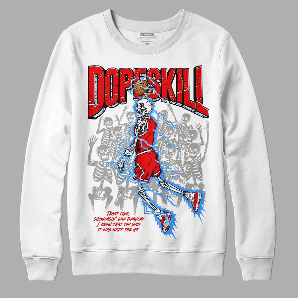 Cherry 11s superstreetwear Sweatshirt Thunder Dunk Graphic