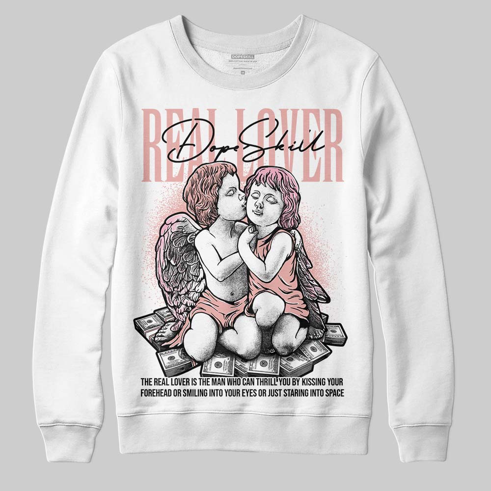 Rust Pink 1s 2025 superstreetwear Sweatshirt Real Lover Graphic