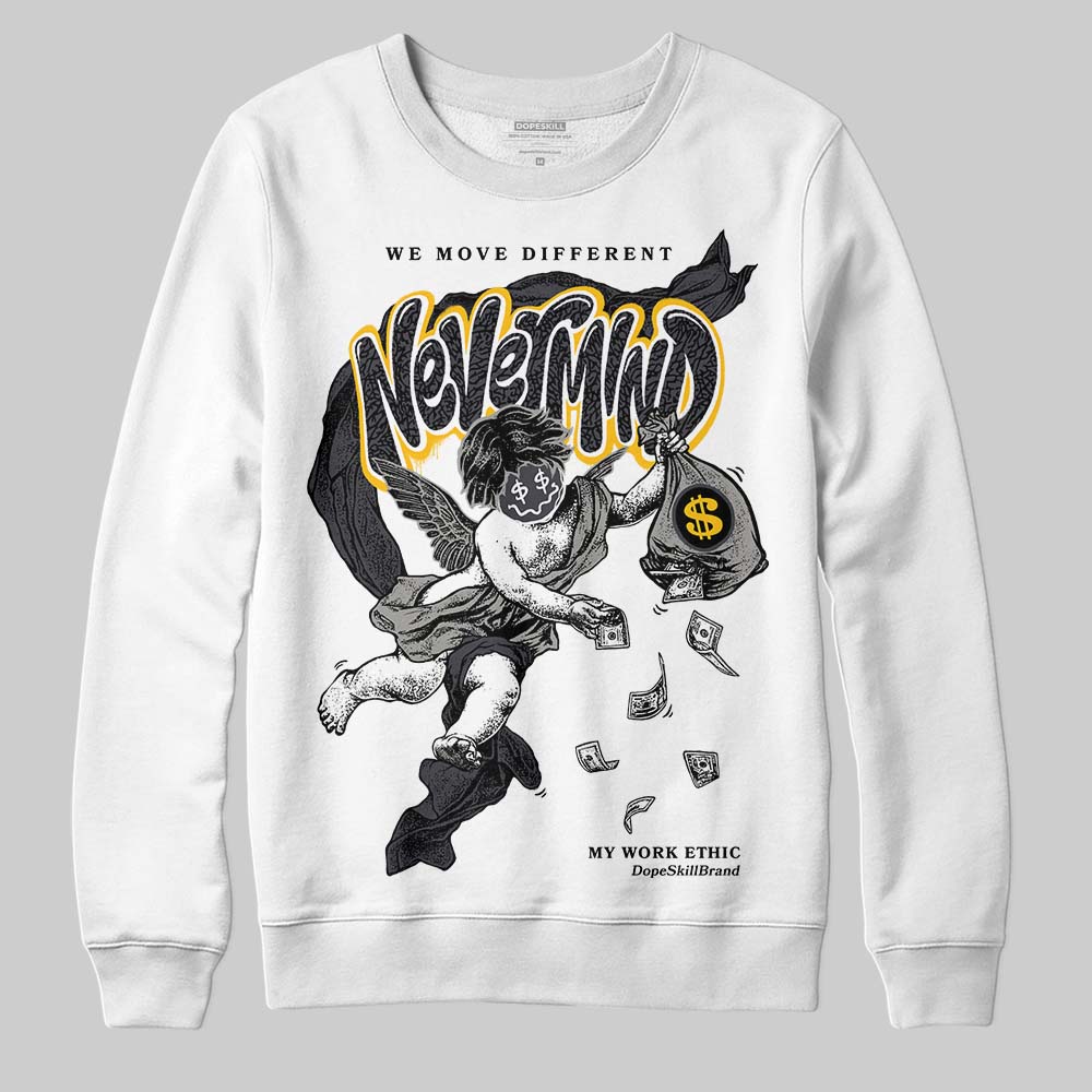 Black Cat 3s superstreetwear Sweatshirt Nevermind Graphic