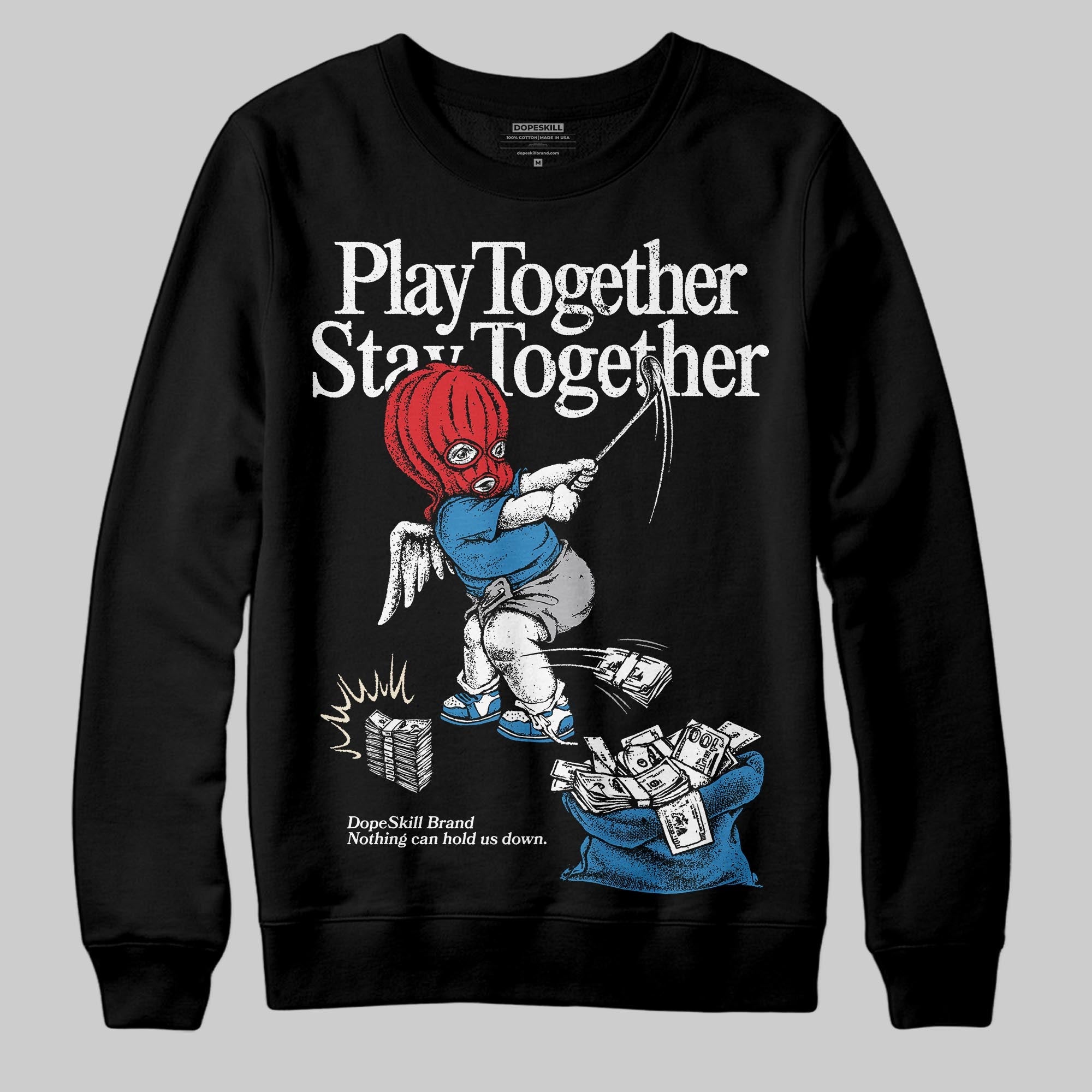 Rare Air 3s superstreetwear Sweatshirt Play together,Stay together Graphic