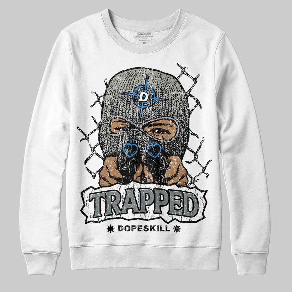 Cool Grey 9s superstreetwear Sweatshirt New Trapped Graphic