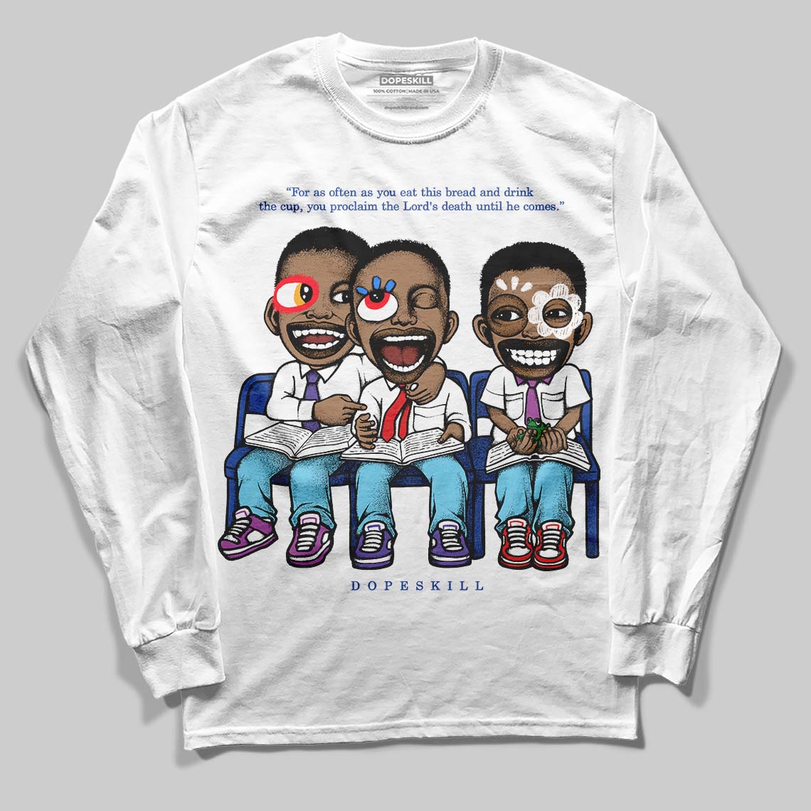 SB Dunk Argon superstreetwear Long Sleeve T-Shirt First Sunday Graphic