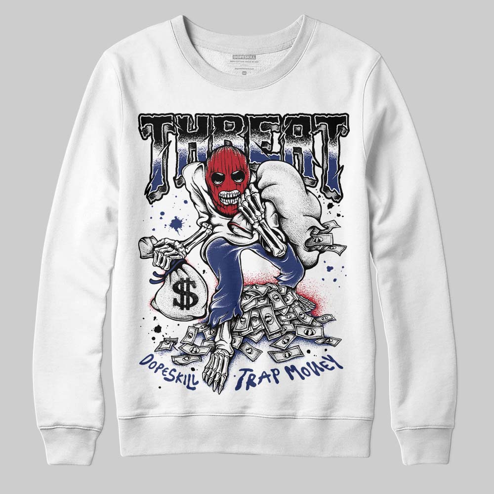 Rare Air Deep Royal Blue 1s superstreetwear Sweatshirt Threat Graphic