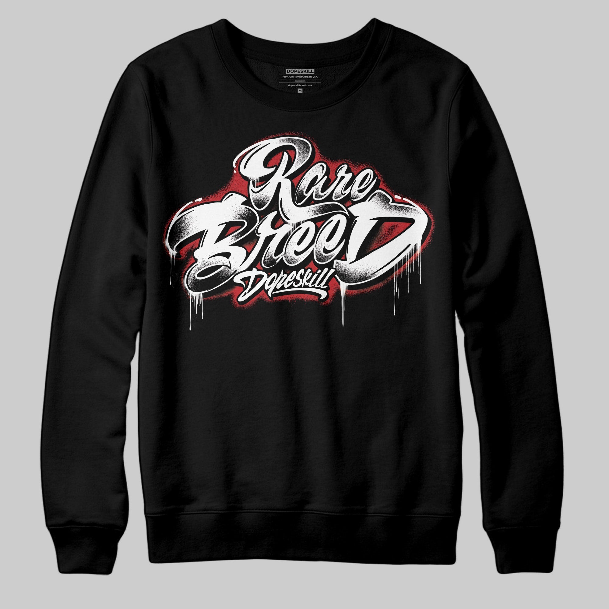 Bred Velvet 11s superstreetwear Sweatshirt Rare Breed Type Graphic