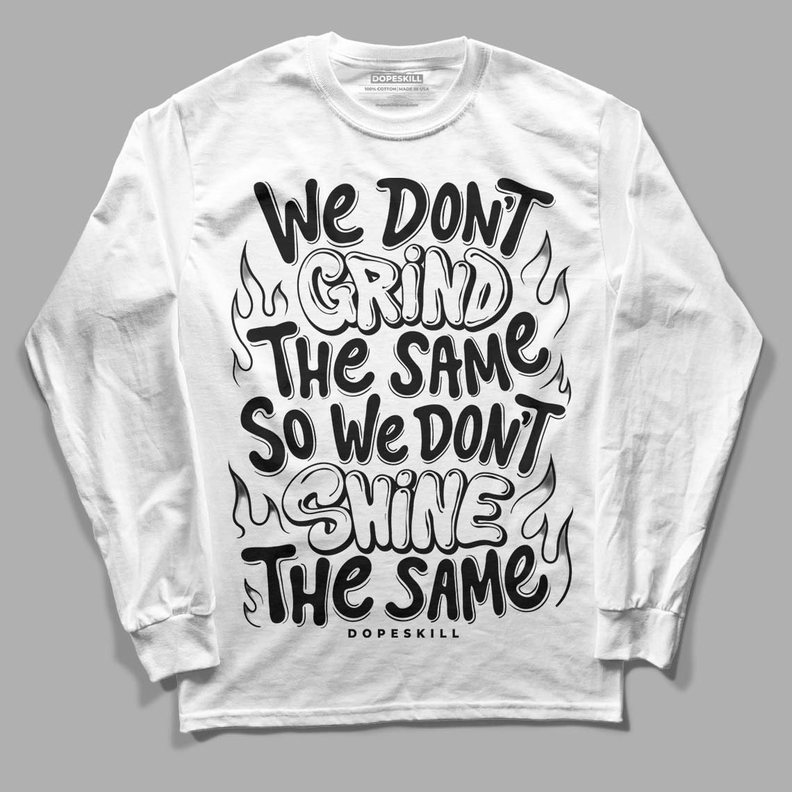 Dunk Low Panda White Black superstreetwear Long Sleeve T-Shirt Grind Shine Graphic