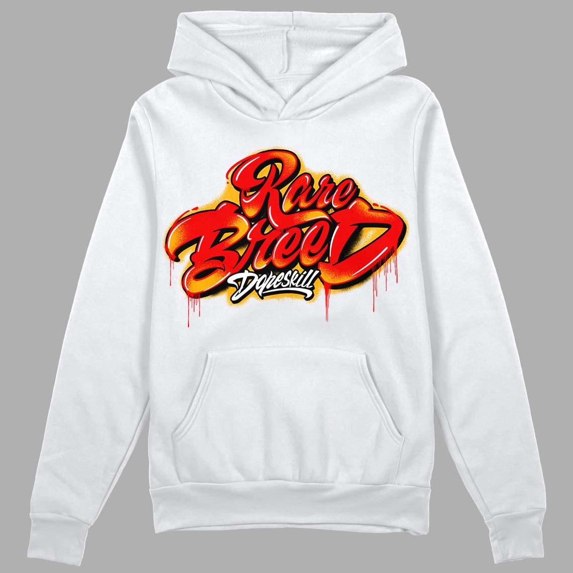Red Collection superstreetwear Hoodie Sweatshirt Rare Breed Type Graphic