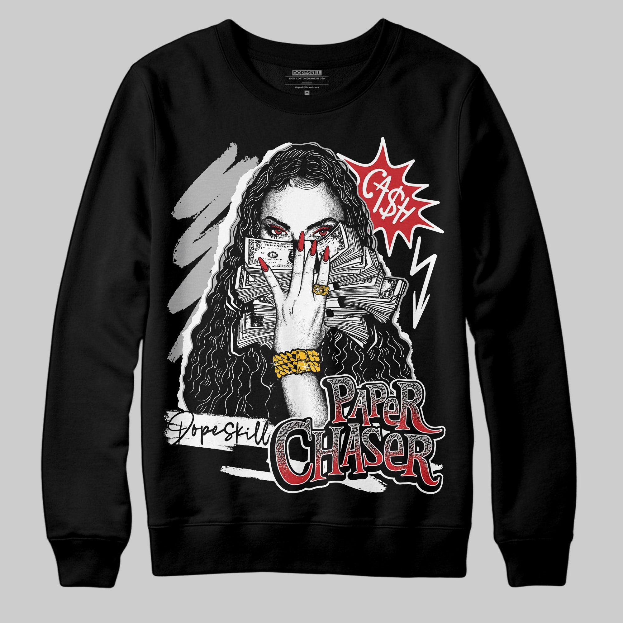 Black Cement 3s superstreetwear Sweatshirt NPC Graphic