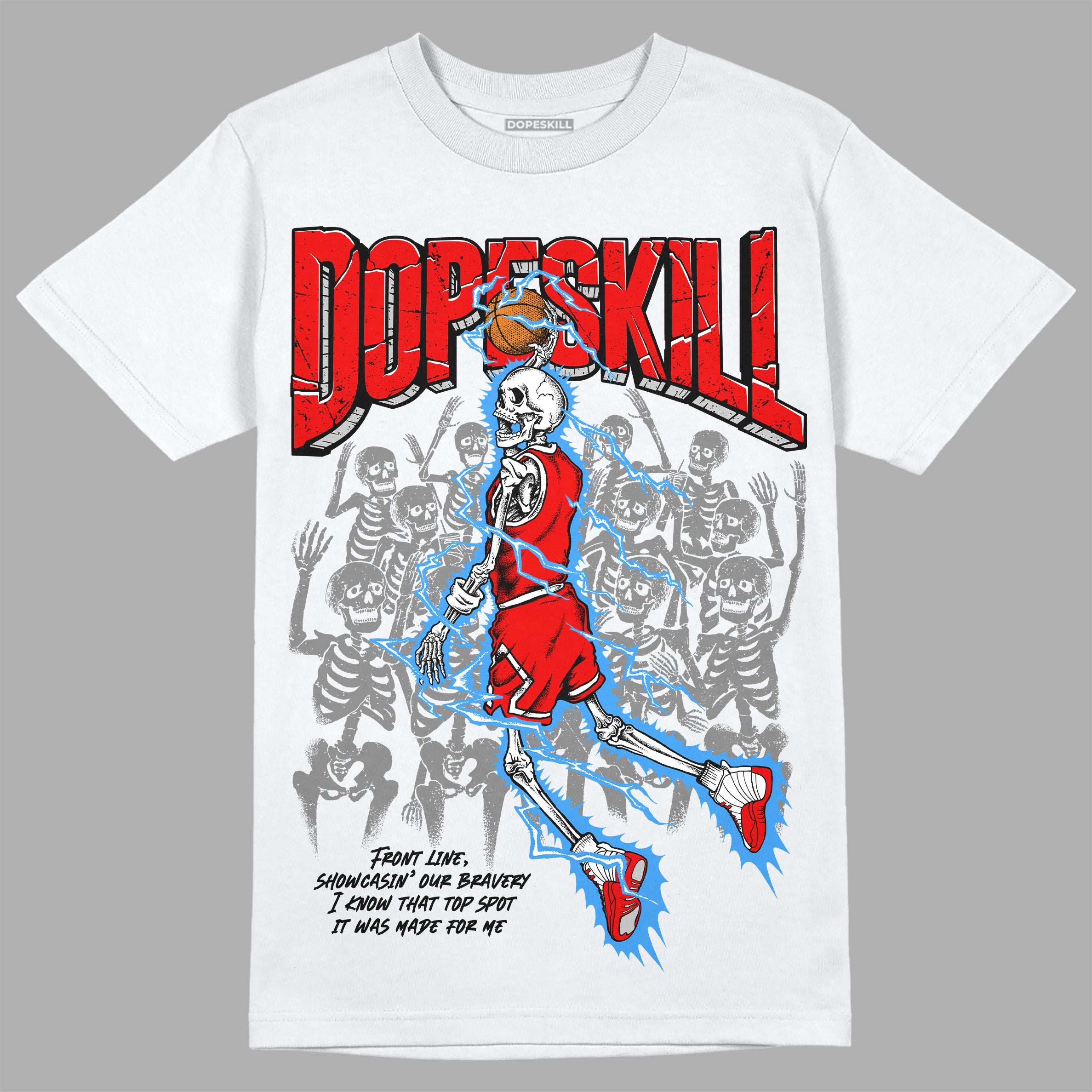 Cherry 12s superstreetwear T-Shirt Thunder Dunk Graphic