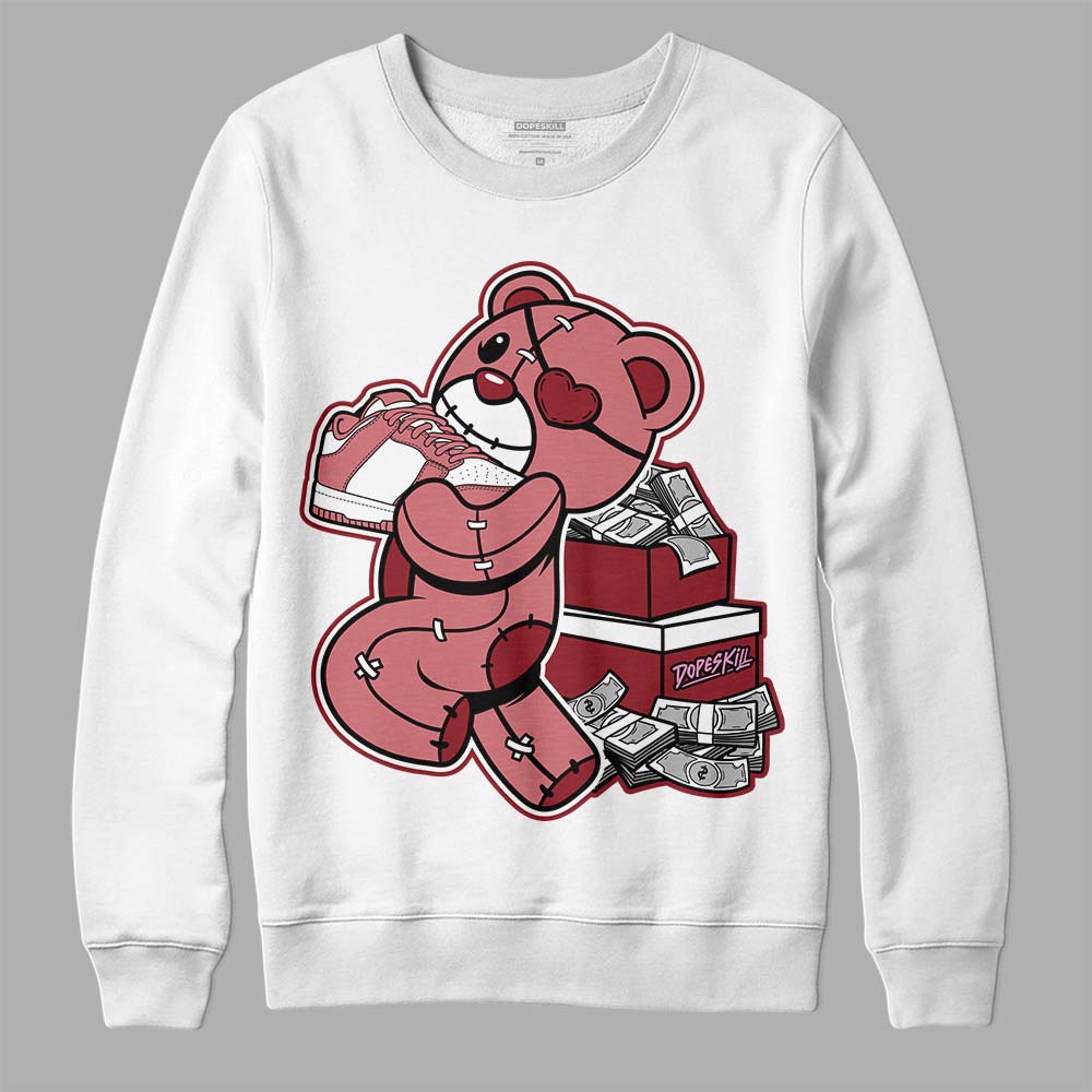 Valentine's Day Collection superstreetwear Sweatshirt Bear Steals Sneaker Graphic