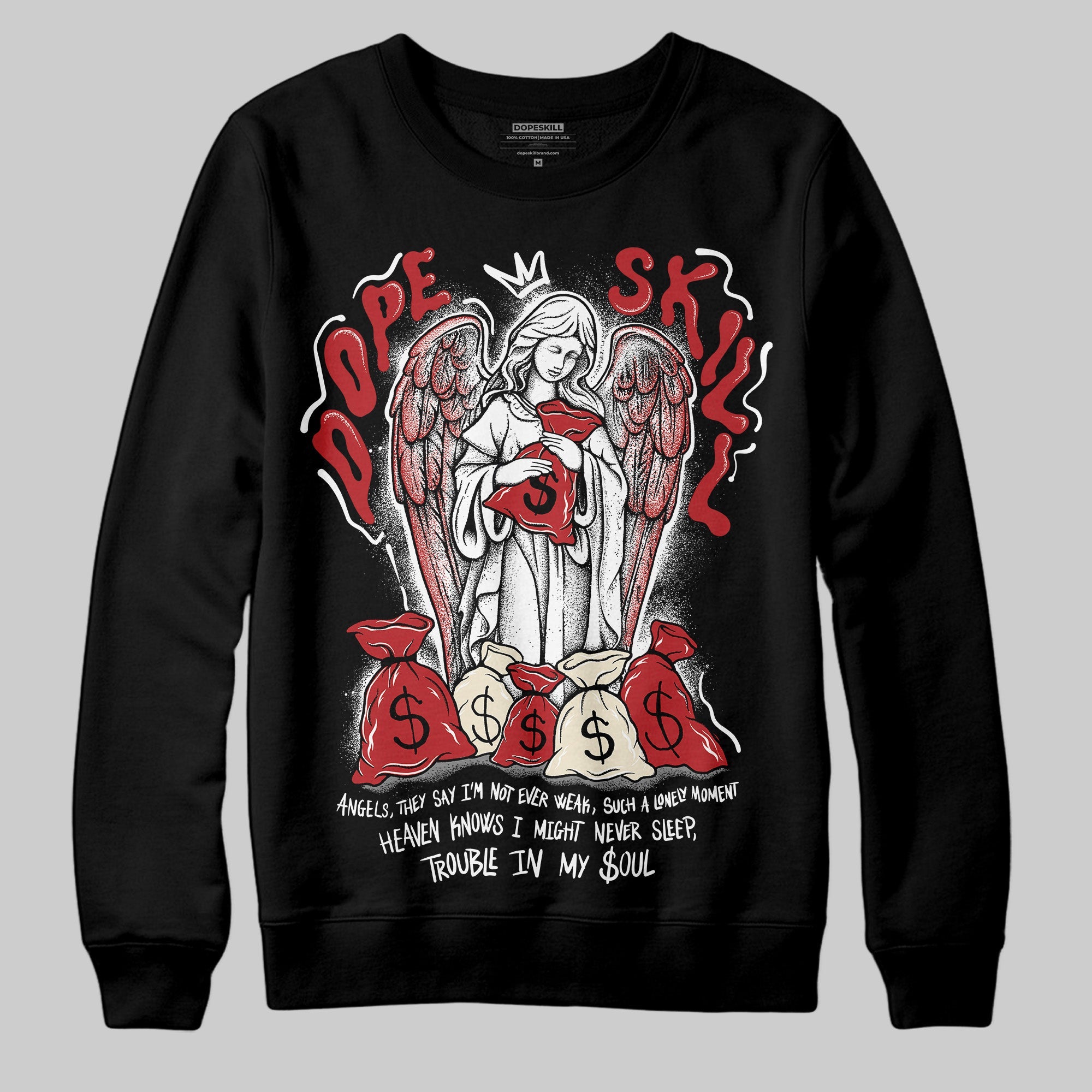 Black Toe Reimagined 1s superstreetwear Sweatshirt Angels Graphic