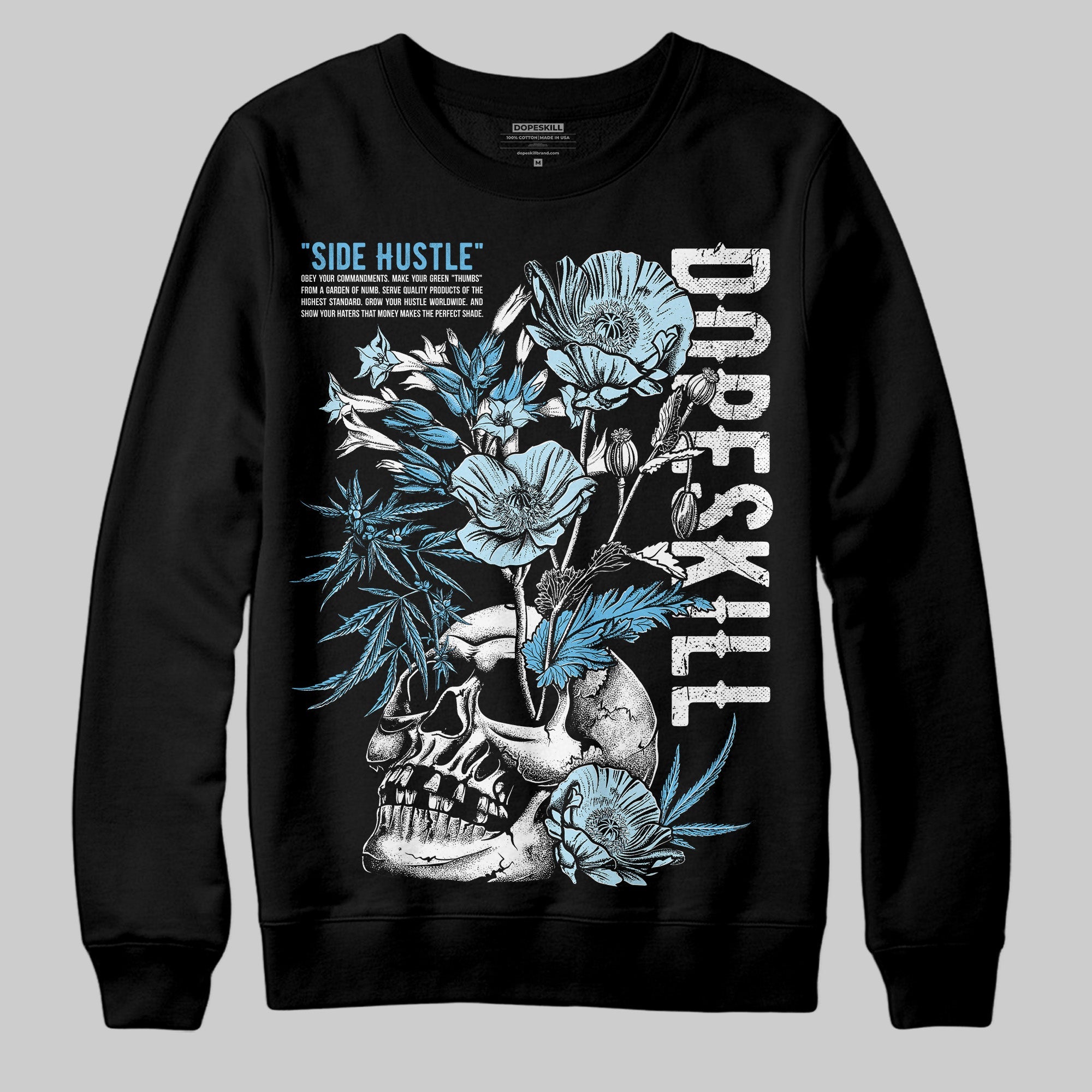 Legend Blue 11s superstreetwear Sweatshirt Side Hustle Graphic