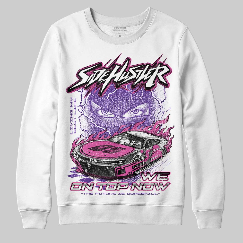 PURPLE Collection superstreetwear Sweatshirt New Side Hustler Graphic