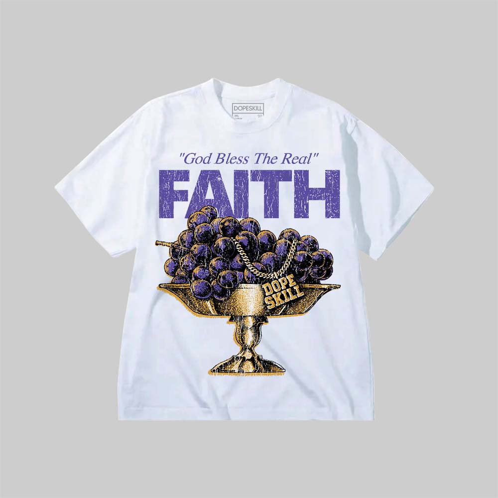 Grape 5s superstreetwear Premium T-shirt Faith Graphic