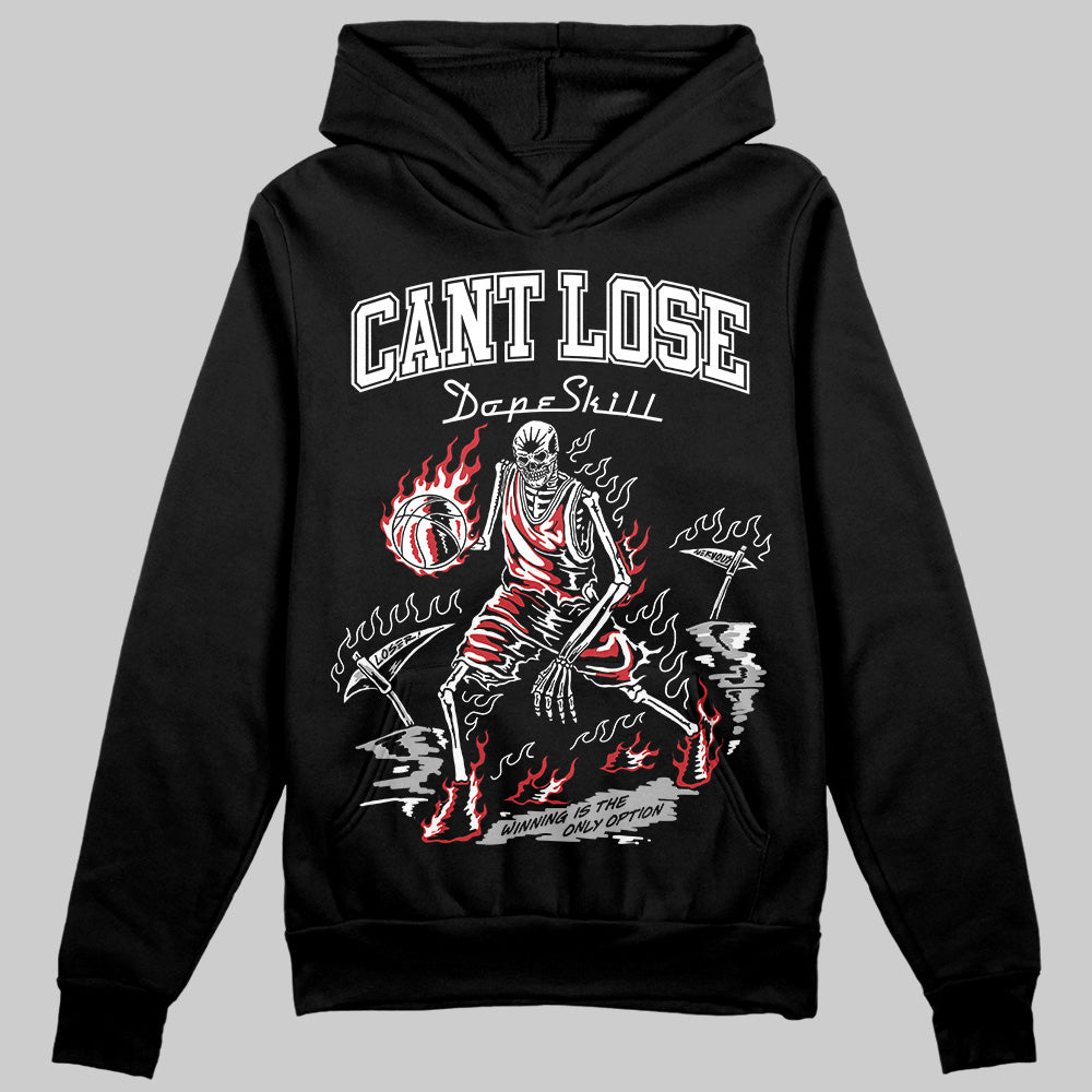 Bred Velvet 11s superstreetwear Hoodie Sweatshirt Cant Lose Graphic