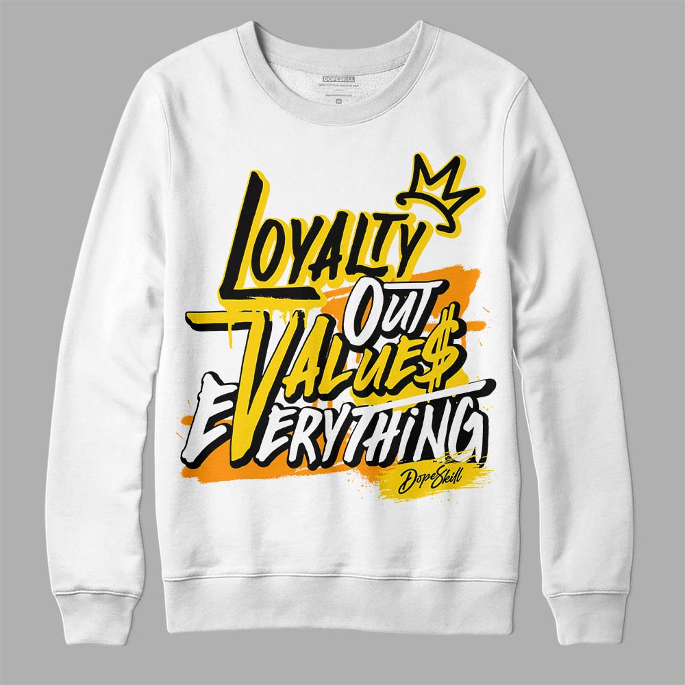 Yellow Ochre 6s superstreetwear Sweatshirt LOVE Graphic