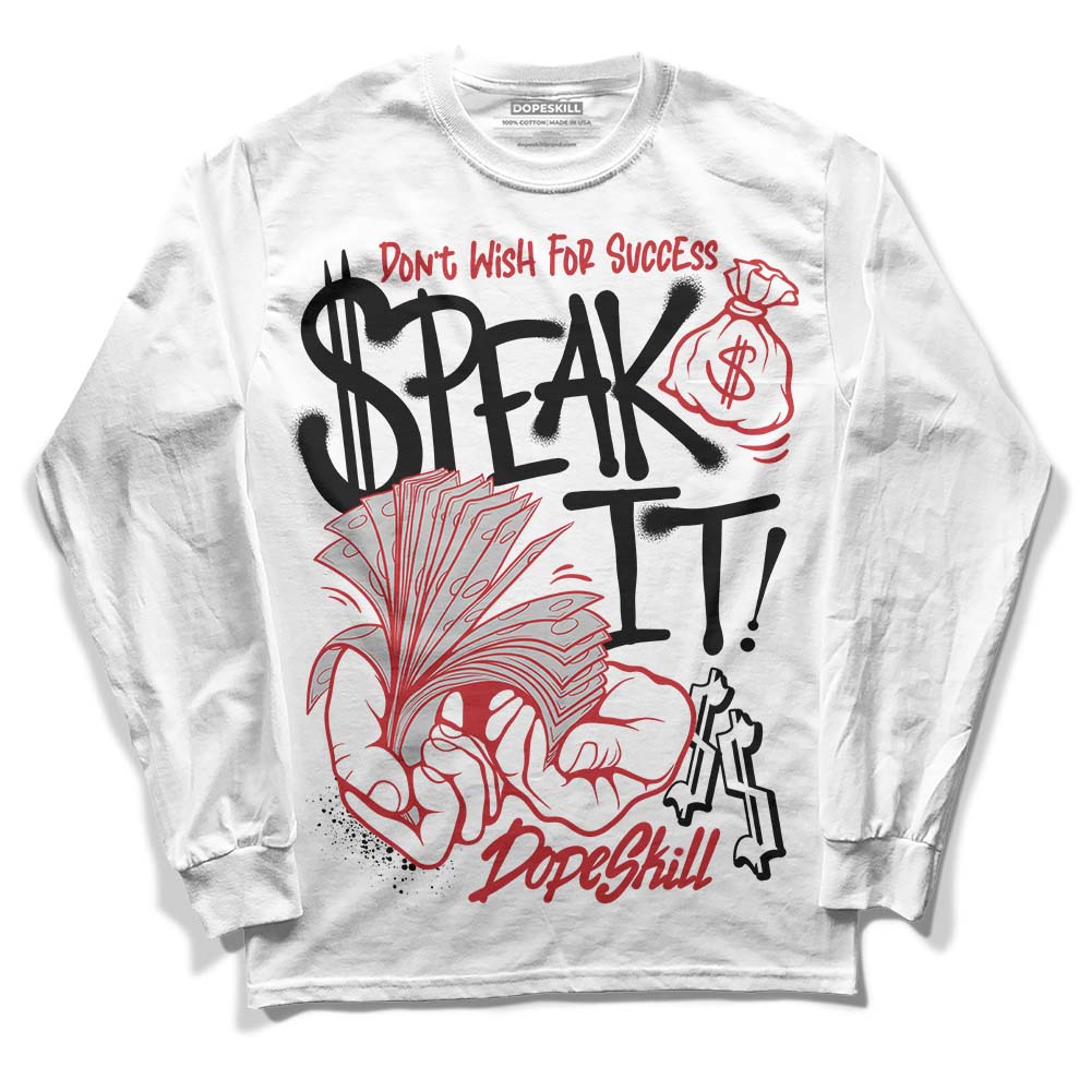 Red Taxi 12s superstreetwear Long Sleeve T-Shirt Speak It Graphic