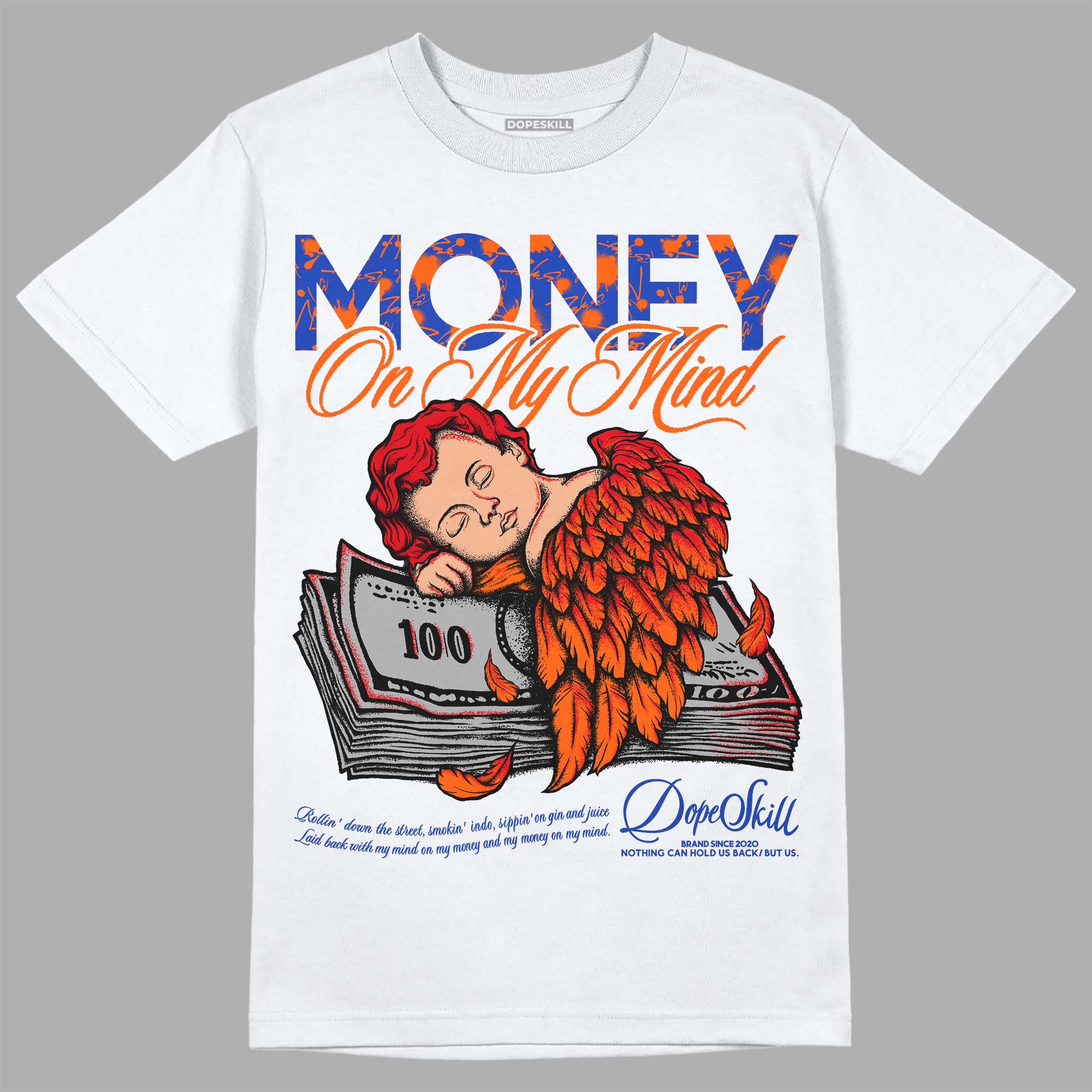 Dunk Low Futura Orange Blaze superstreetwear T-Shirt MOMM Graphic