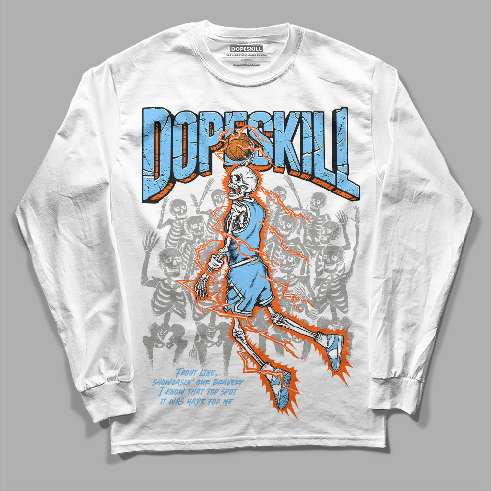Dunk Futura University Blue superstreetwear Long Sleeve T-Shirt Thunder Dunk Graphic