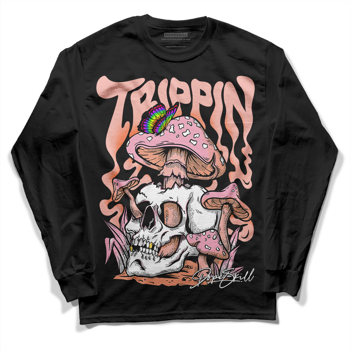 Legend Pink 11s superstreetwear Long Sleeve T-Shirt Trippin Graphic