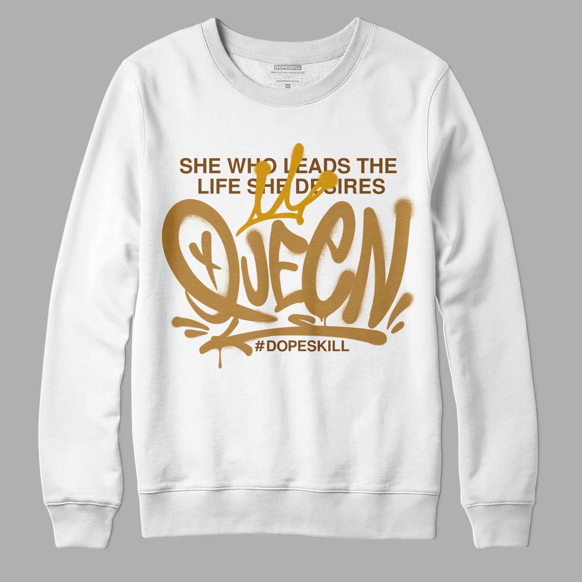 Wheat 13s superstreetwear Sweatshirt Queen Graphic