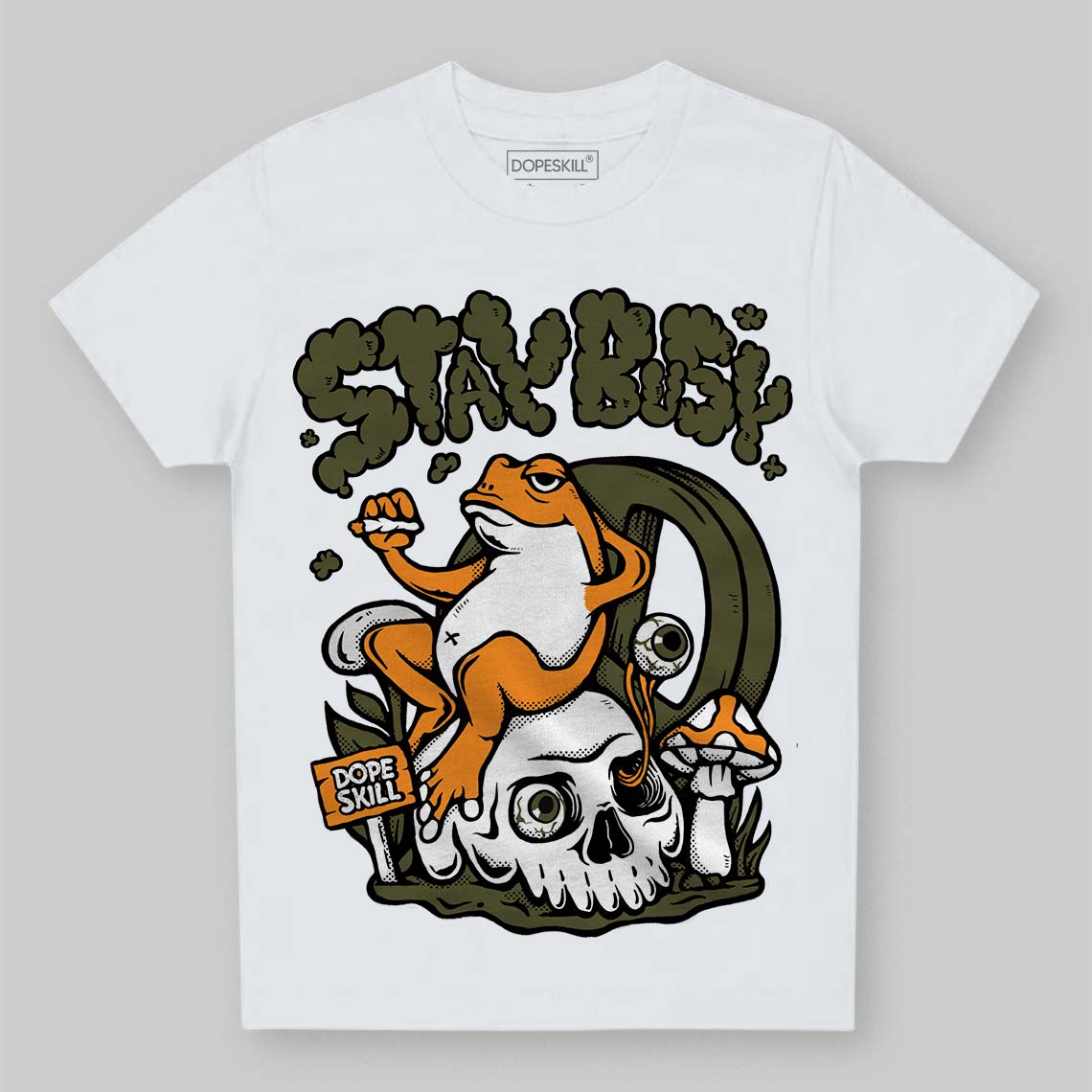 Olive 5s superstreetwear Toddler Kids T-shirt Stay Busy Graphic