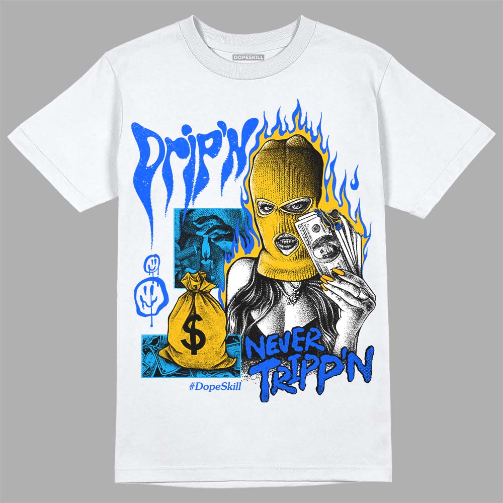 Royal Blue Collection superstreetwear T-Shirt Drip'n Never Tripp'n Graphic
