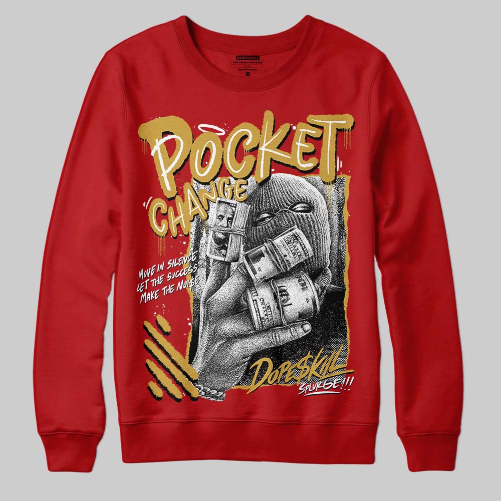 Red Collection superstreetwear Sweatshirt Pocket Change Graphic