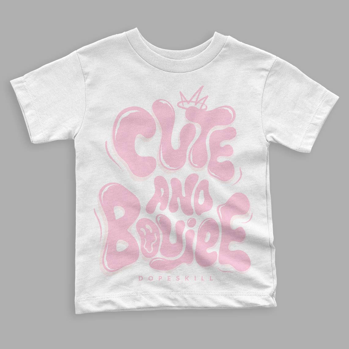 Dunk Low Pink Foam superstreetwear Toddler Kids T-shirt Cute and Boujee Graphic