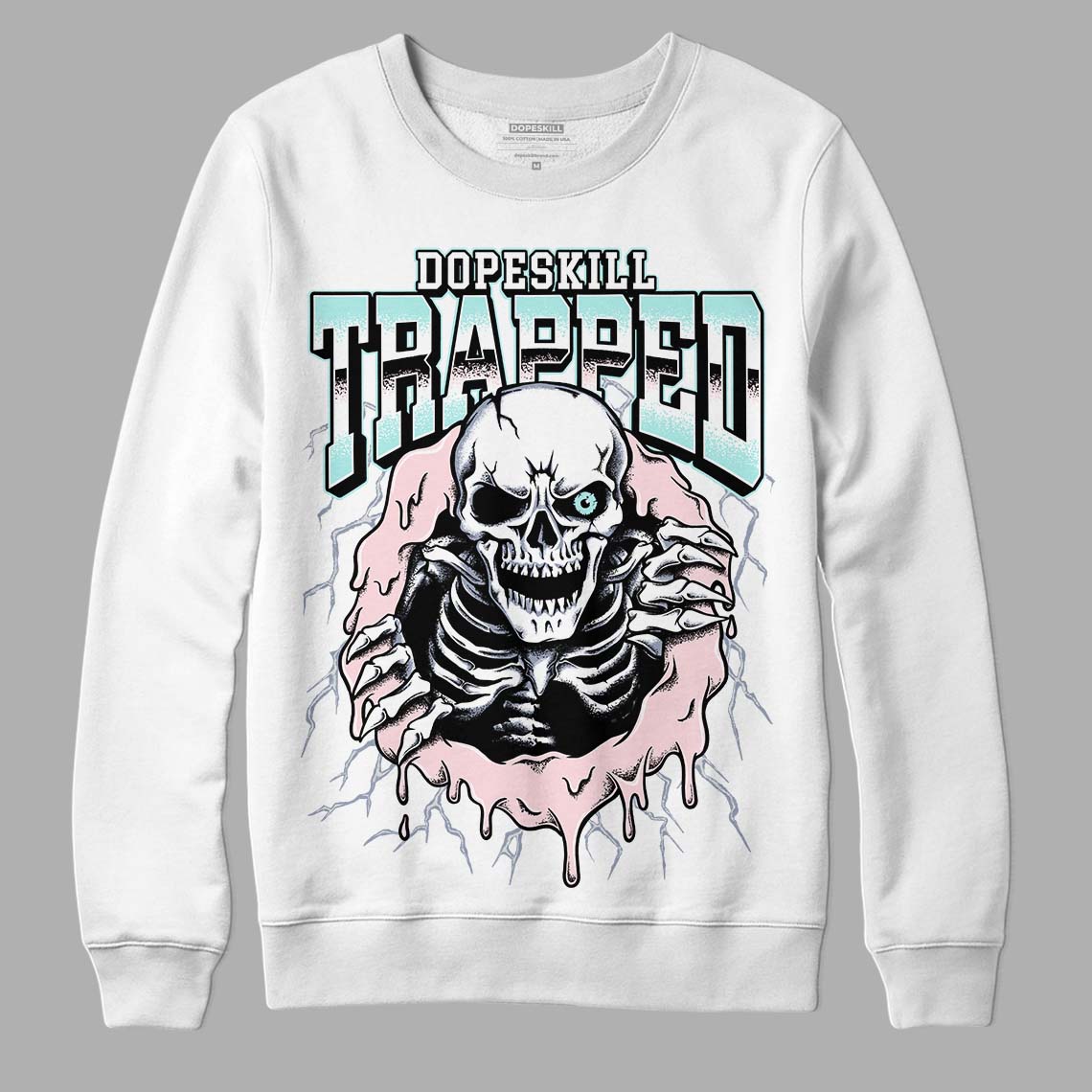 AJ 5 Easter superstreetwear Sweatshirt Trapped Halloween Graphic