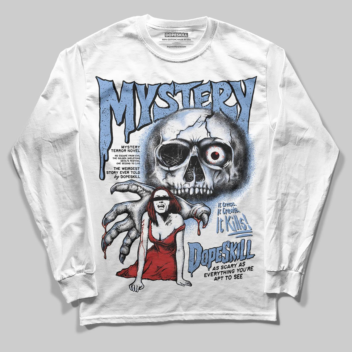 Forget Me Not 4s superstreetwear Long Sleeve T-Shirt Mystery Ghostly Grasp Graphic