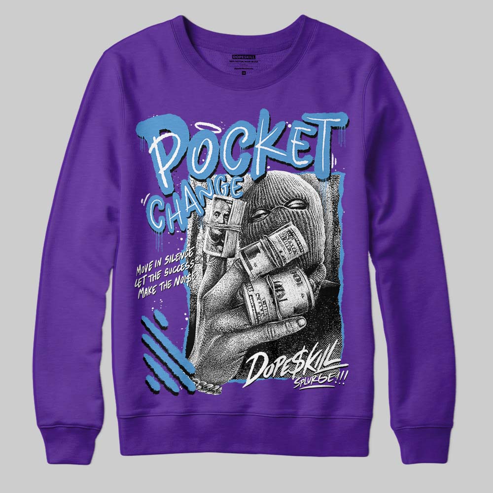 PURPLE Collection superstreetwear Sweatshirt Pocket Change Graphic