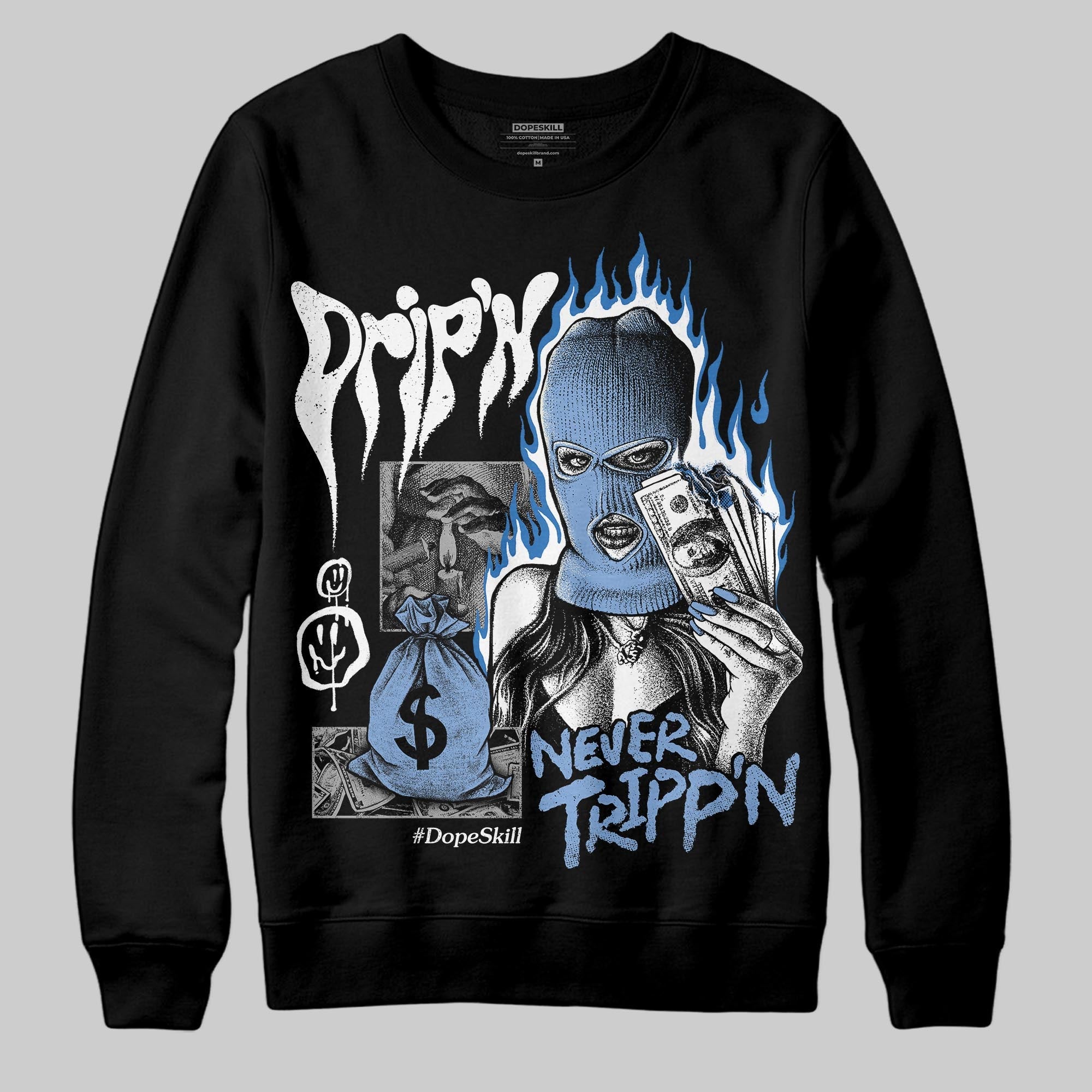 Forget Me Not 4s superstreetwear Sweatshirt Drip'n Never Tripp'n Graphic