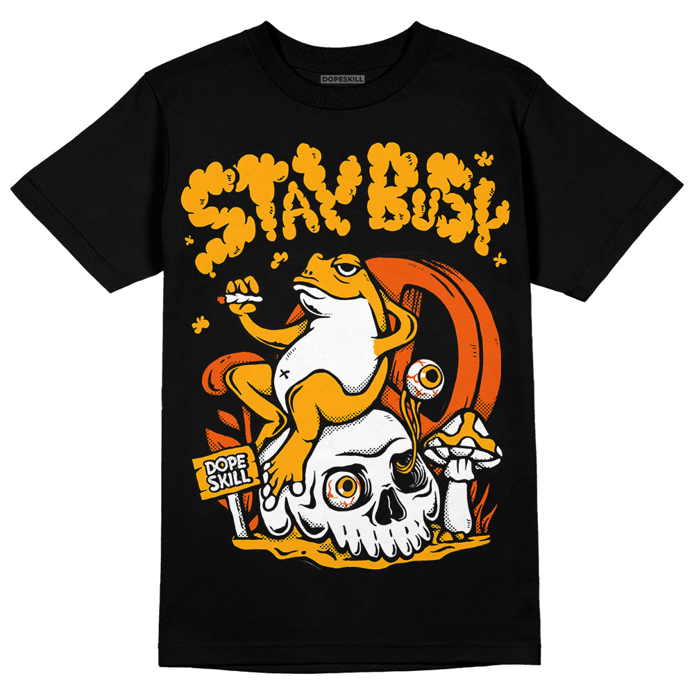 Black Taxi 12s superstreetwear T-Shirt Stay Busy Graphic
