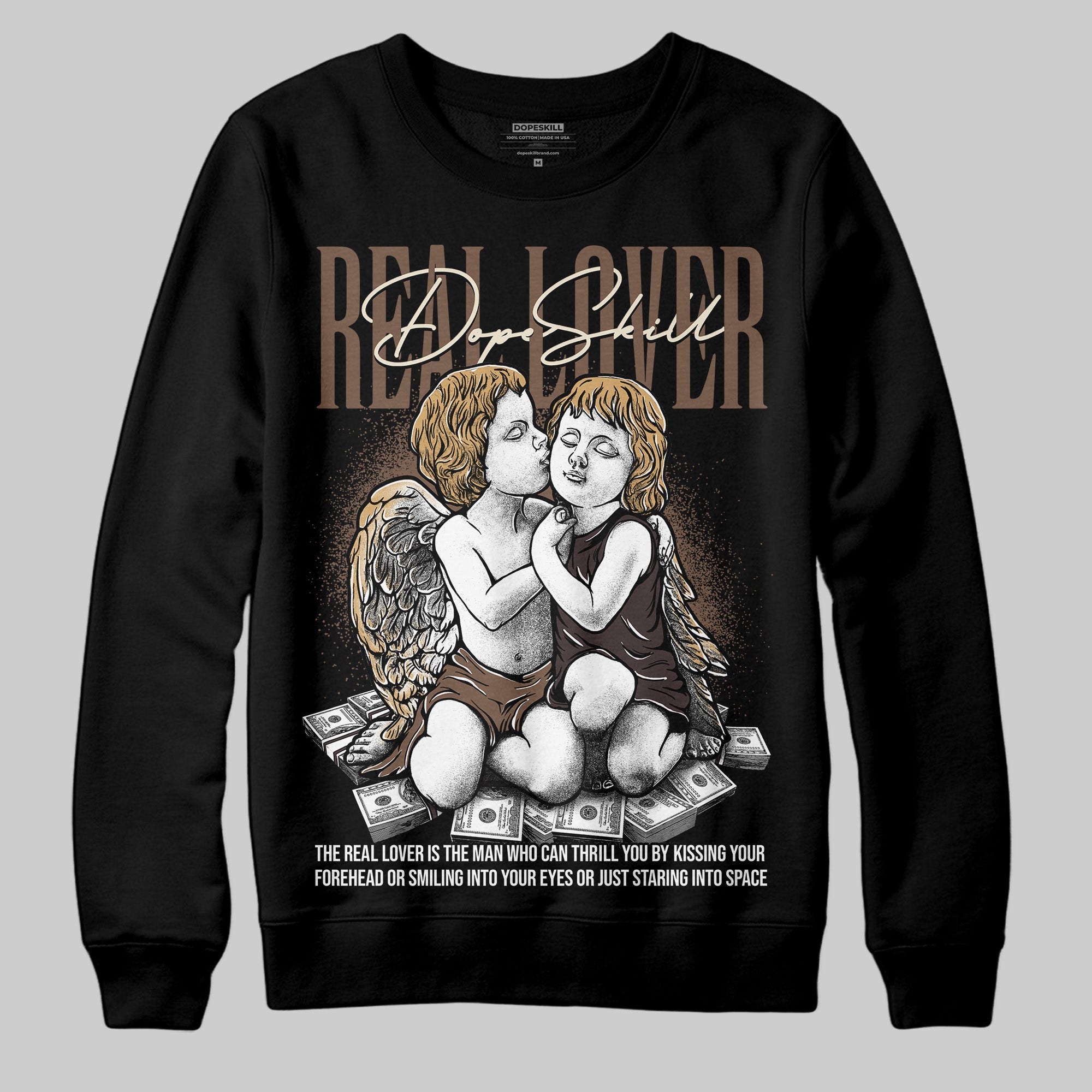 Earth 5s superstreetwear Sweatshirt Real Lover Graphic