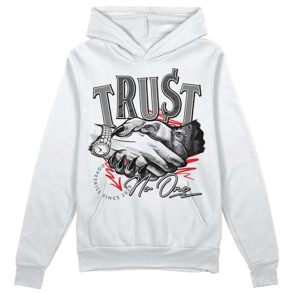 Grey Collection superstreetwear Hoodie Sweatshirt Trust No One Graphic