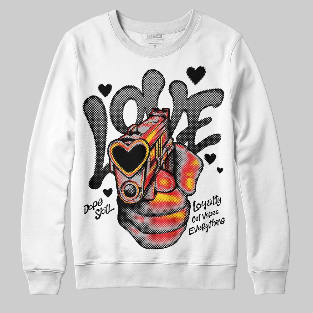 Dunk Panda White Black superstreetwear Sweatshirt Love Shot Graphic