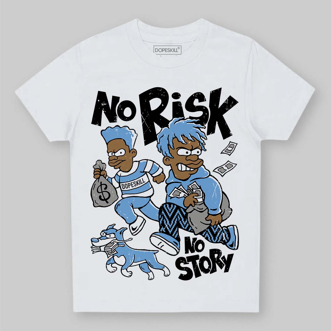 Melo 12s superstreetwear Toddler Kids T-shirt No Risk No Story Graphic