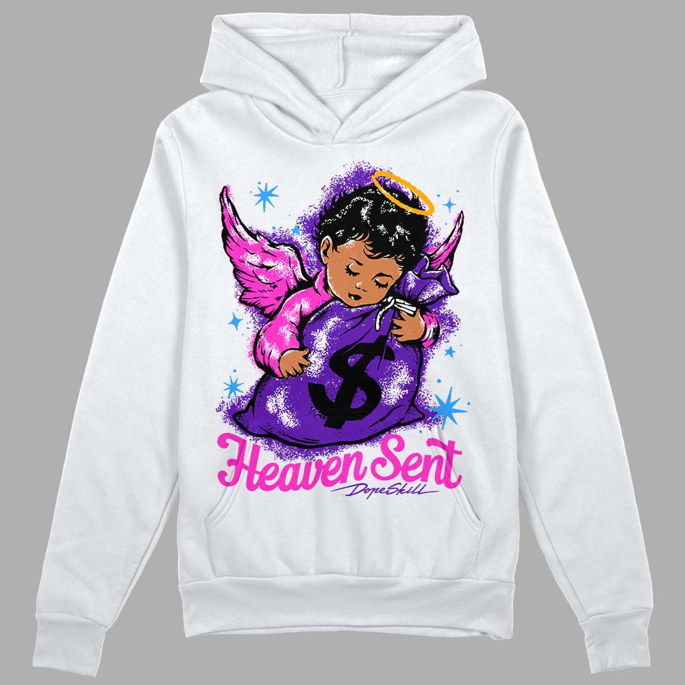 Court Purple 13s superstreetwear Hoodie Sweatshirt Heaven Sent Graphic