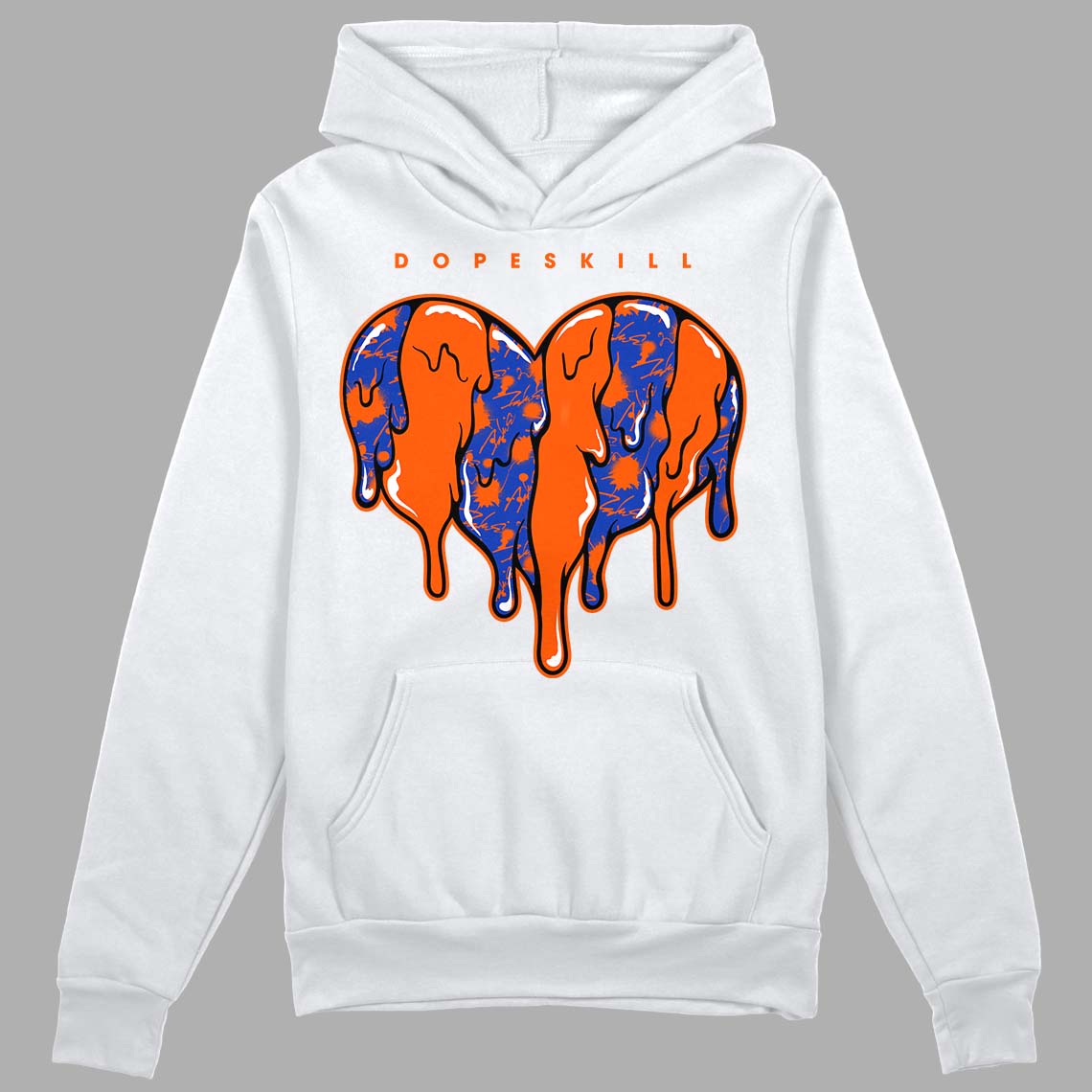 Dunk Low Futura Orange Blaze superstreetwear Hoodie Sweatshirt Slime Drip Heart Graphic
