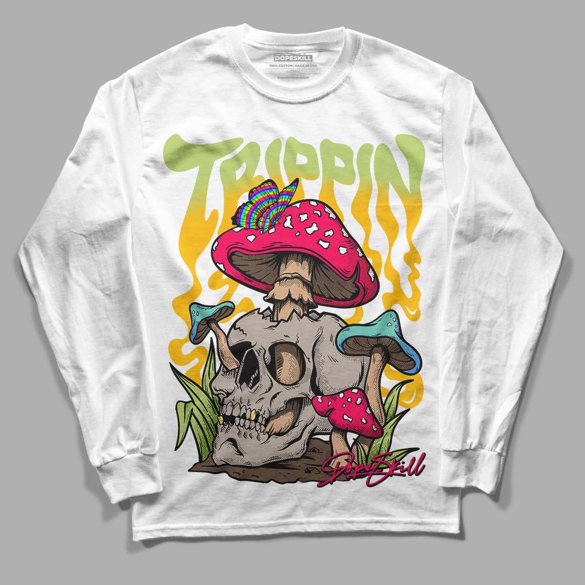 Limited superstreetwear Long Sleeve T-Shirt Trippin Graphic