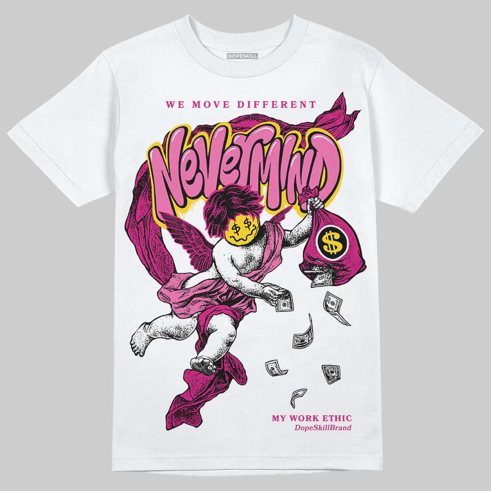 Rick RO Pink Leather Sneakers superstreetwear T-Shirt Nevermind Graphic