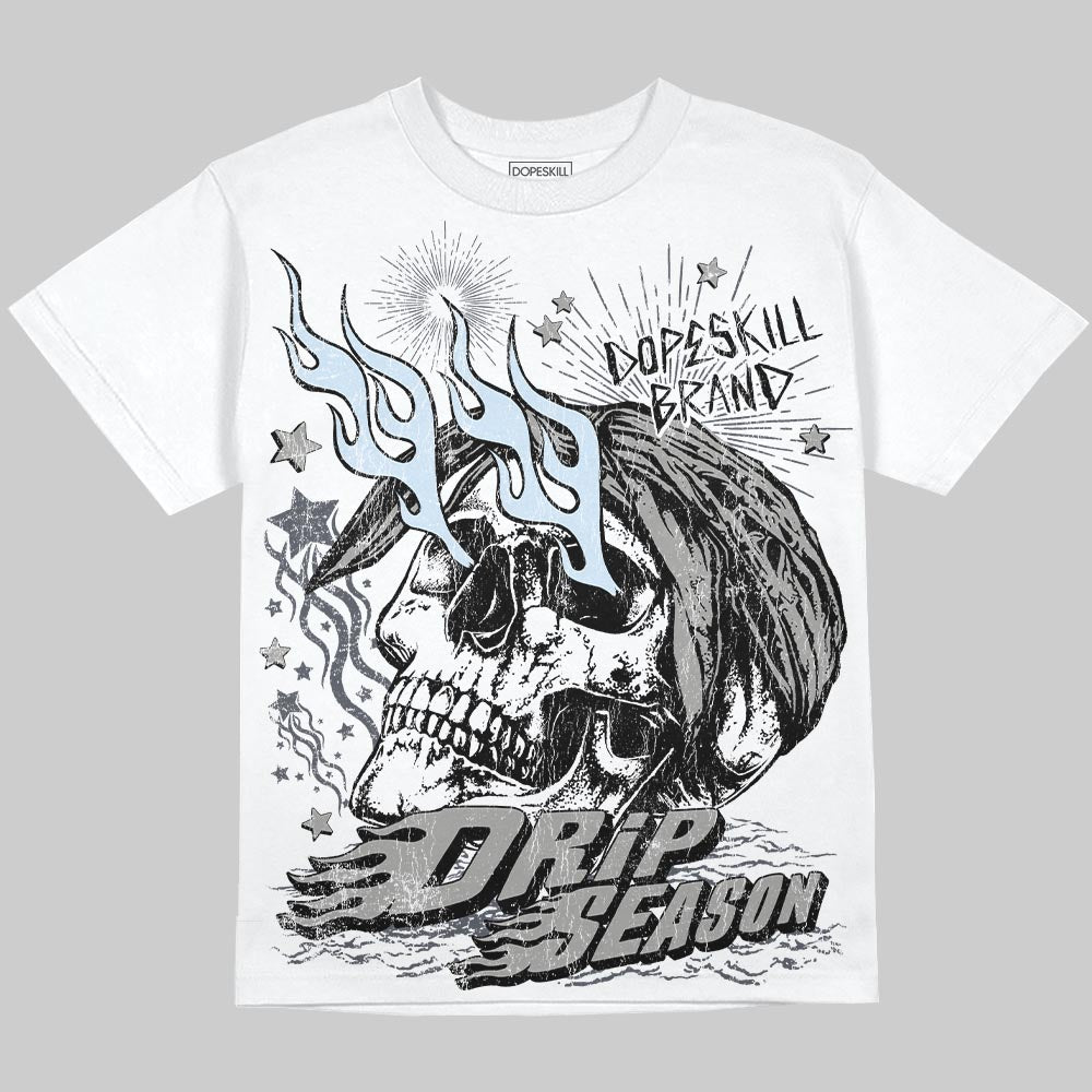 Cool Grey 11s superstreetwear Oversize Print T-Shirt Drip Season Graphic