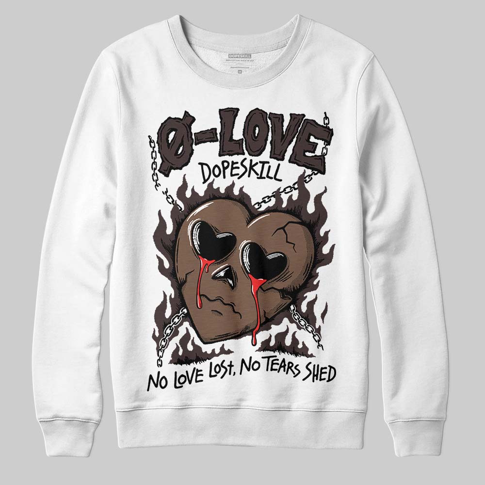 Baroque Brown 12s superstreetwear Sweatshirt Crying Heart Graphic