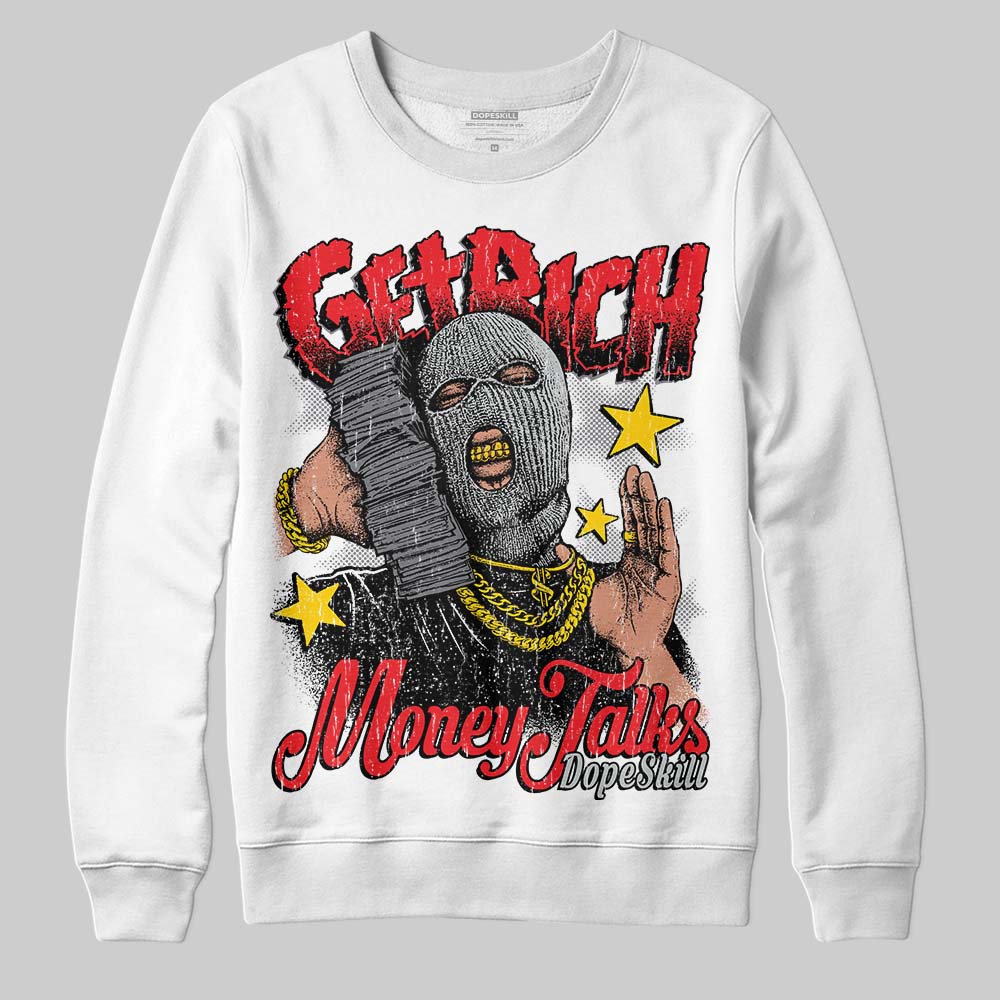 Fear 4s superstreetwear Sweatshirt Get Rich Graphic
