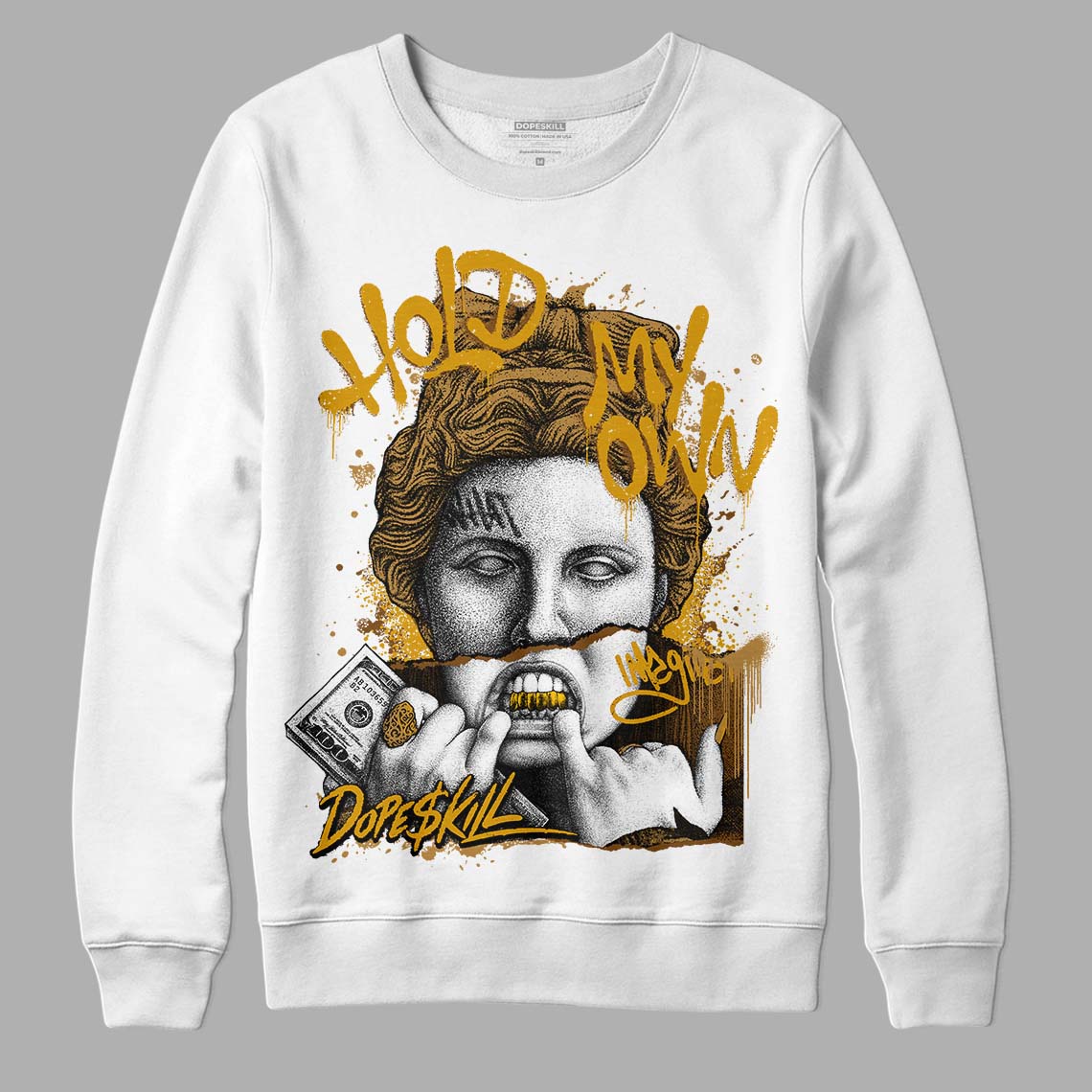 Wheat 13s superstreetwear Sweatshirt Hold My Own Graphic