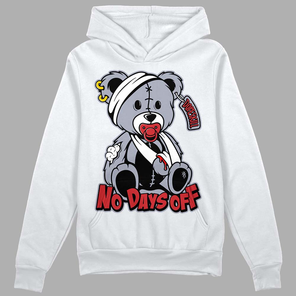 Bred Reimagined 4s superstreetwear Hoodie Sweatshirt Hurt Bear Graphic