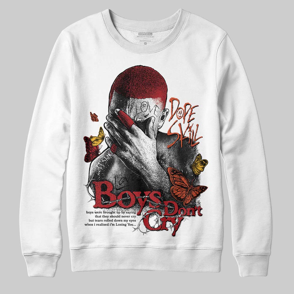Brick By Brick 4s superstreetwear Sweatshirt Boys Don't Cry Graphic