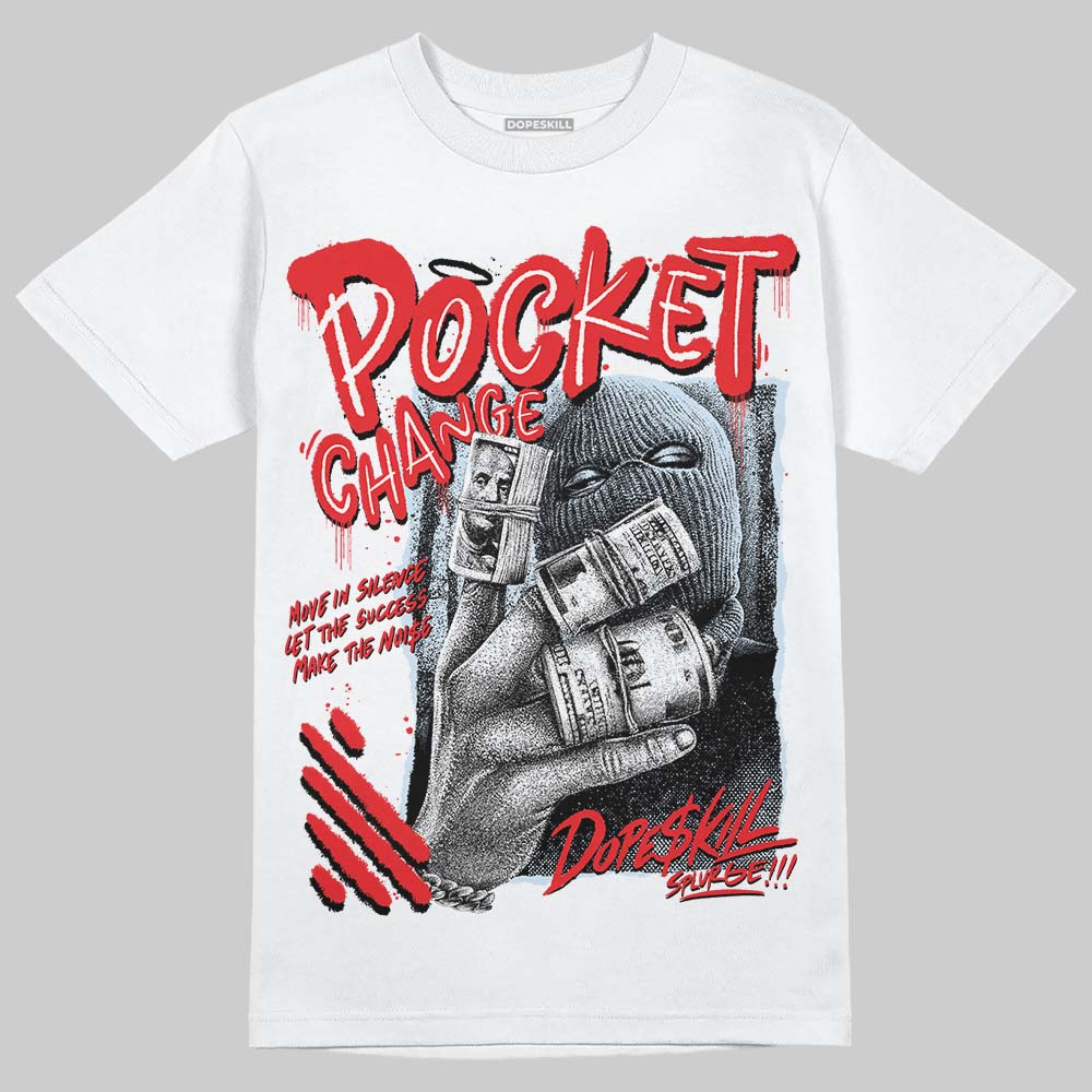Cherry 11s superstreetwear T-Shirt Pocket Change Graphic