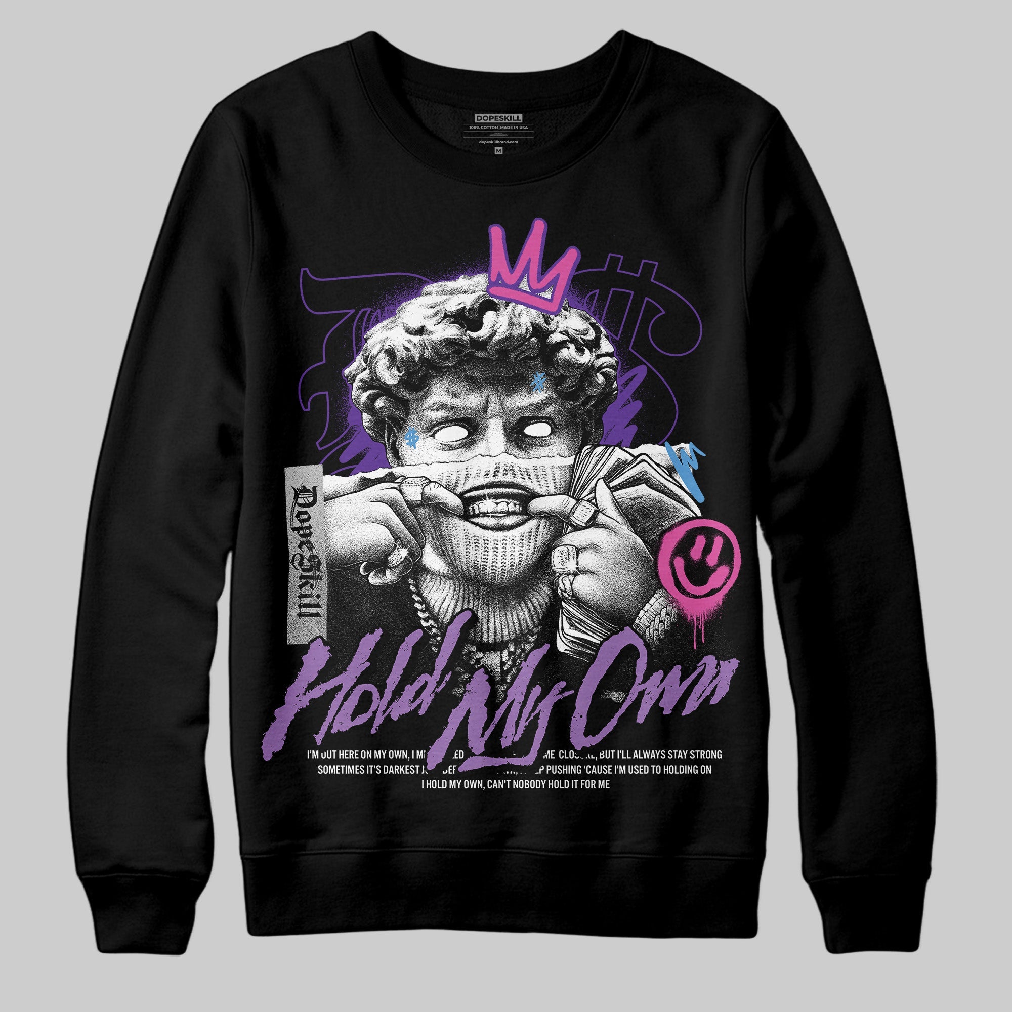 PURPLE Collection superstreetwear Sweatshirt In My Way Graphic