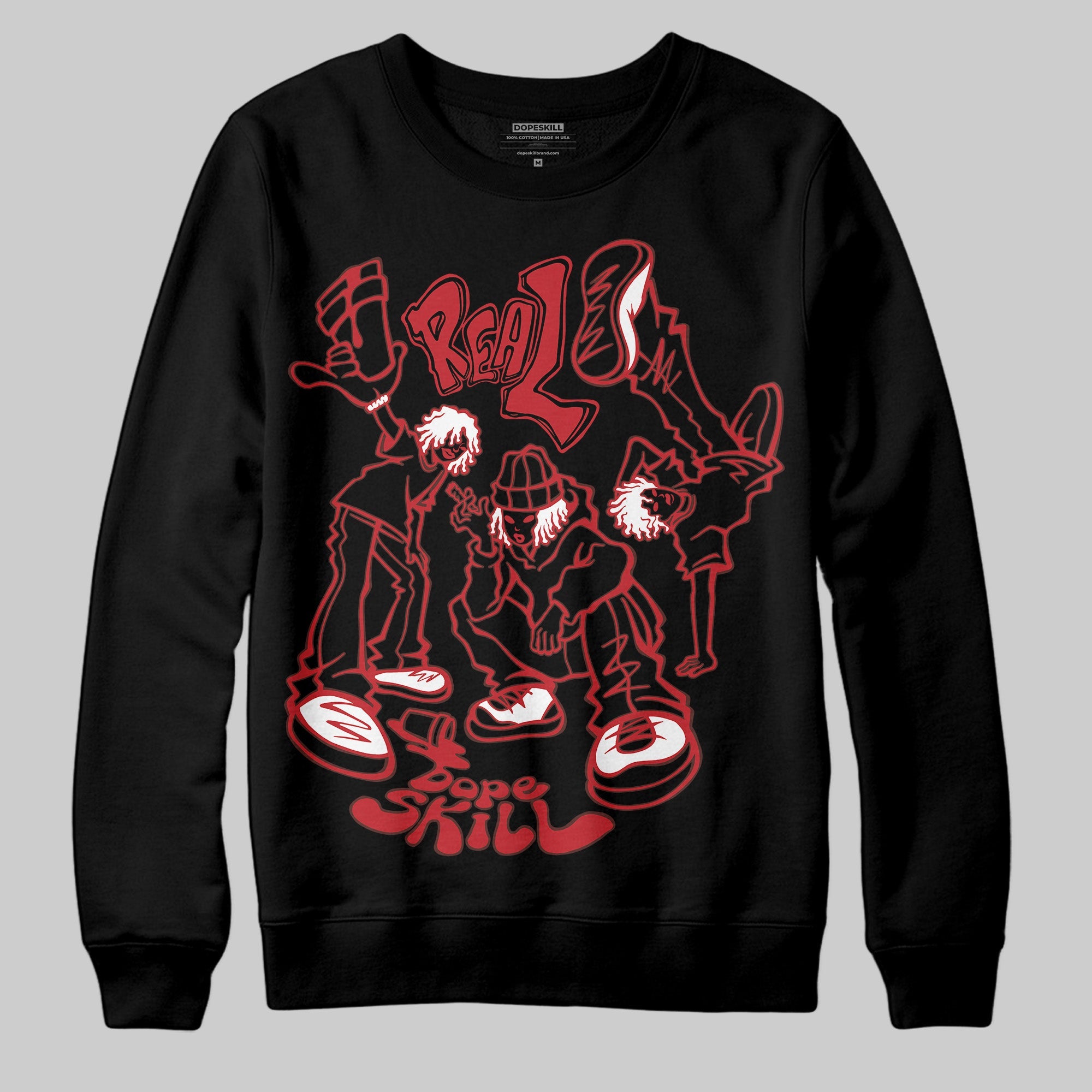 Bred 11s superstreetwear Sweatshirt Real Y2K Players Graphic
